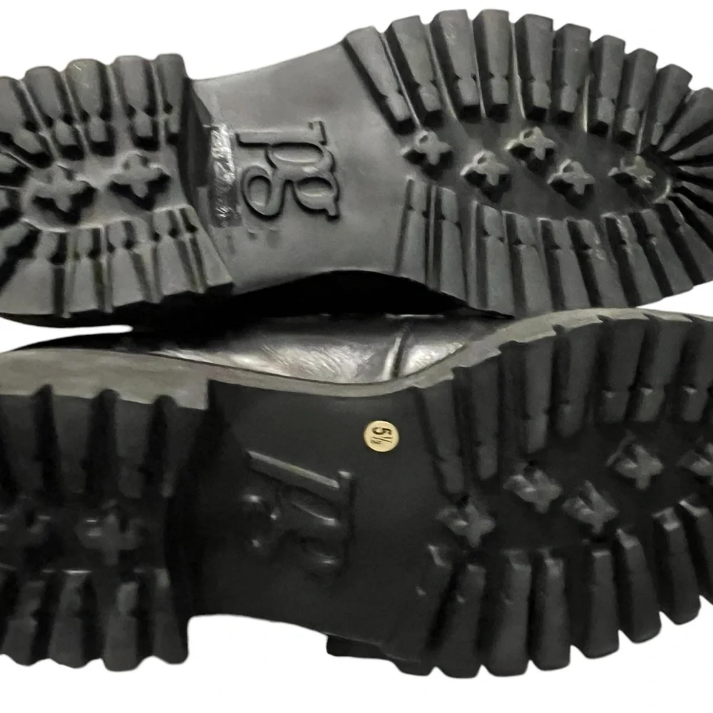 Paul green NATASHA LEOPARD PRINT LEATHER LOAFER IN LEO BLACK COMBO size 8 - Picture 5 of 6